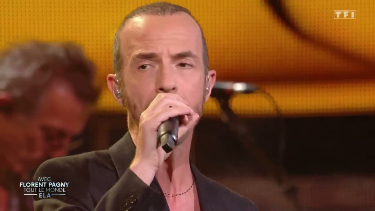 Media Calogero Avec Florent Pagny, tout le monde ELA